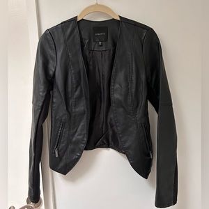 Dynamite faux leather jacket, size xs
